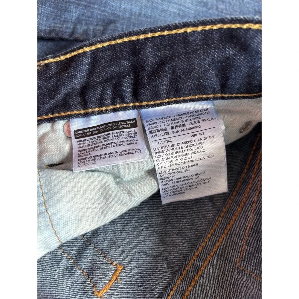 Levis 514 Straight Fit Jeans Mens 31x32 Dark Wash Denim Pants 00514-0164